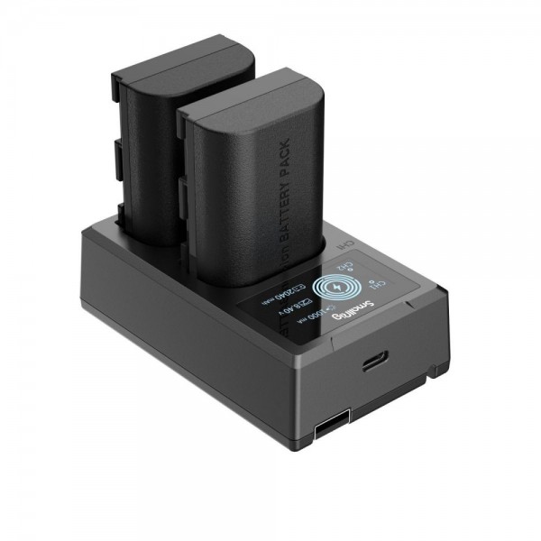 SmallRig LP-E6NH Camera Battery and Charger Kit 38...